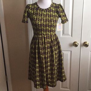 NWT Lularoe Amelia Dress XS